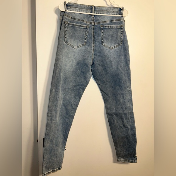 Light Blue Women's Jeans Size 13 Y2k - Picture 5 of 7